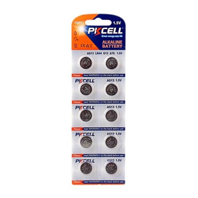 AG13/LR44 PKCell, 10-pak