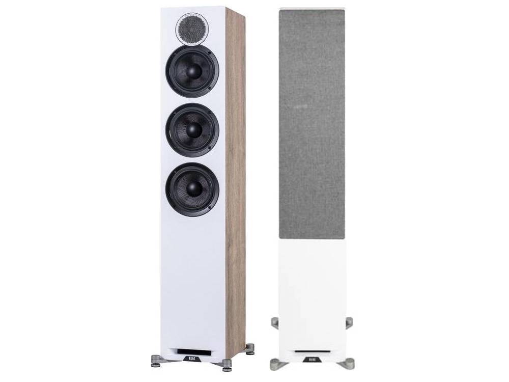 Elac Debut Reference DFR52 - White/Walnut