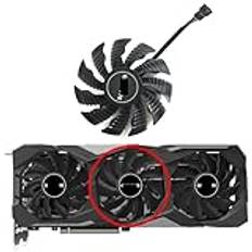 Datorkomponenter T128015SU PLA09215S12H RTX2080 2080TI GPU Cooler Fan Compatible with RTX 2070 2080 Super RTX 2080Ti Graphics Cooling Fan(Y)