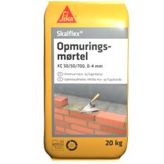 Skalflex opmuringsmørtel 20 kg 0-4 mm