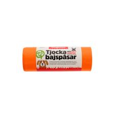 Bajspåse – Extra tjock med handtag – Dogman – 50st Orange