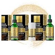 Lady Venezia - Ansiktsserum - Ögonkontur - Stick Ansiktsmask - Kvinna Skönhetsset - Kvinnlig Present - Återfyllande - Anti-Rynkserum - Full Ansikte Hudvård Kit - 24K Guld - Kolloidalt Guld
