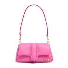 Le Petit Bambimou Leather Shoulder Bag - Neon Pink - 01