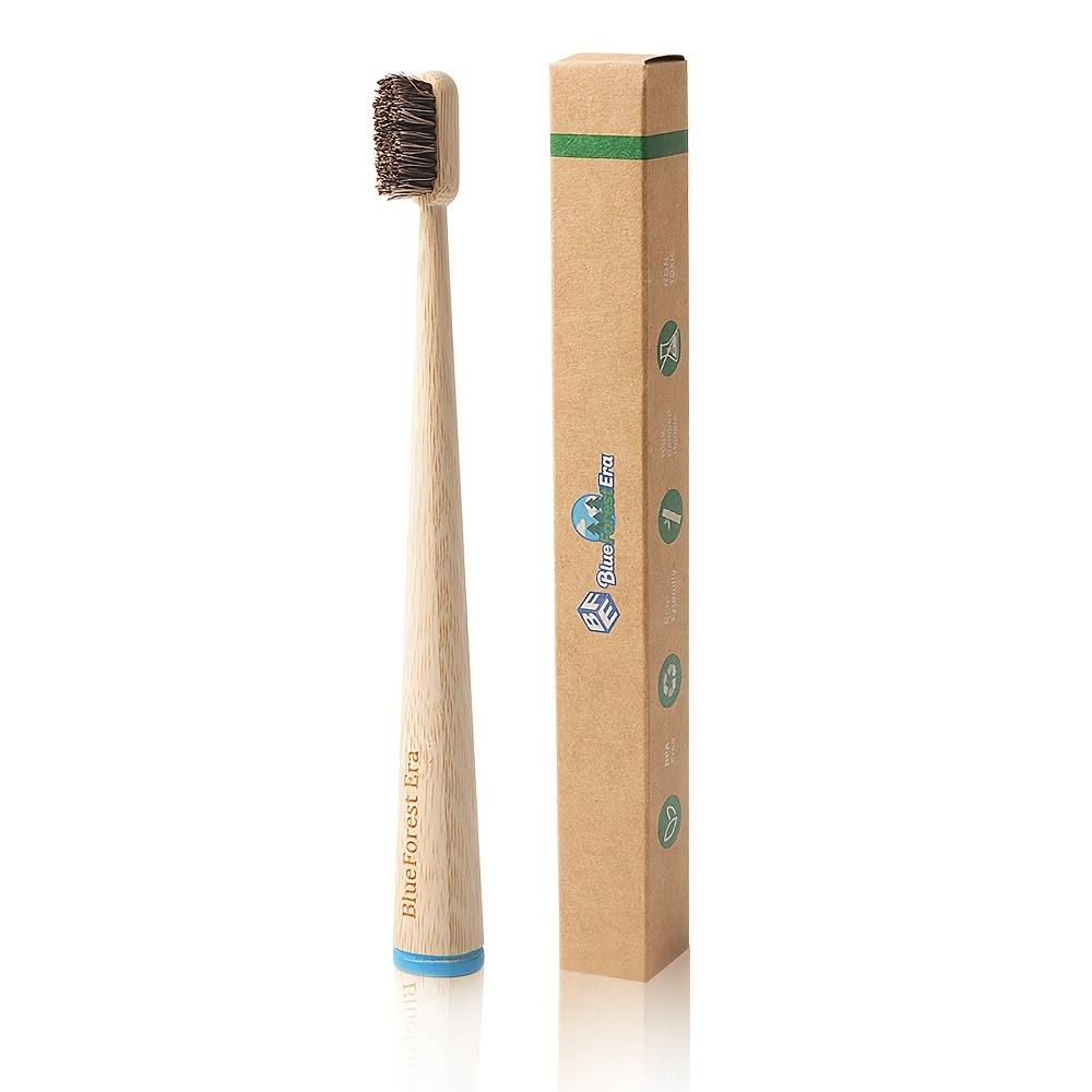 Bamboo Toothbrush, High-quality For Oral Cleaning, Reusable, Portable, Suitable For Home, Travel, And Hotels