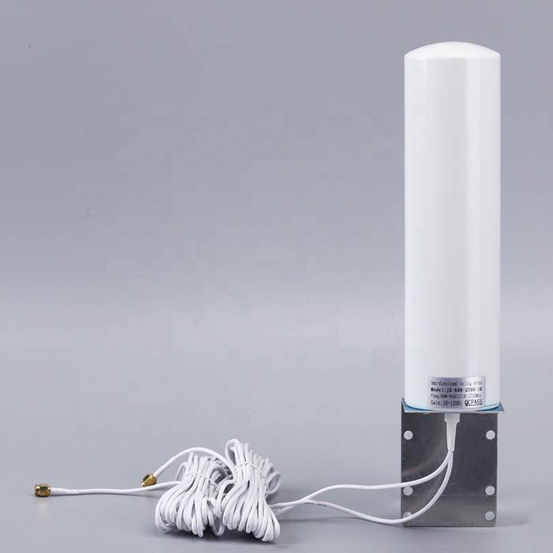 Hög Förstärkning 10-12 DBI 2g 3g 4g 5g LTE Rundstrålande Wifi Poynting ANTENNER Wifi Mobilt Bredband Tunna Cylinder Utomhusantenn