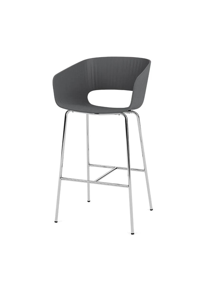 Marée 403 Barstol fra Montana Krom stel / Anthracite - Jacobsen Plus