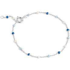 Enamel Armbånd LOLA MARINE sølv