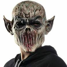Halloween Zombiemask Läskig Mask Skräck Spöke Djävulsmask Cosplay Rekvisita Dansfest Läskig Biokemisk Vampyr Klädmask - Multifärgad (En-Storlek)