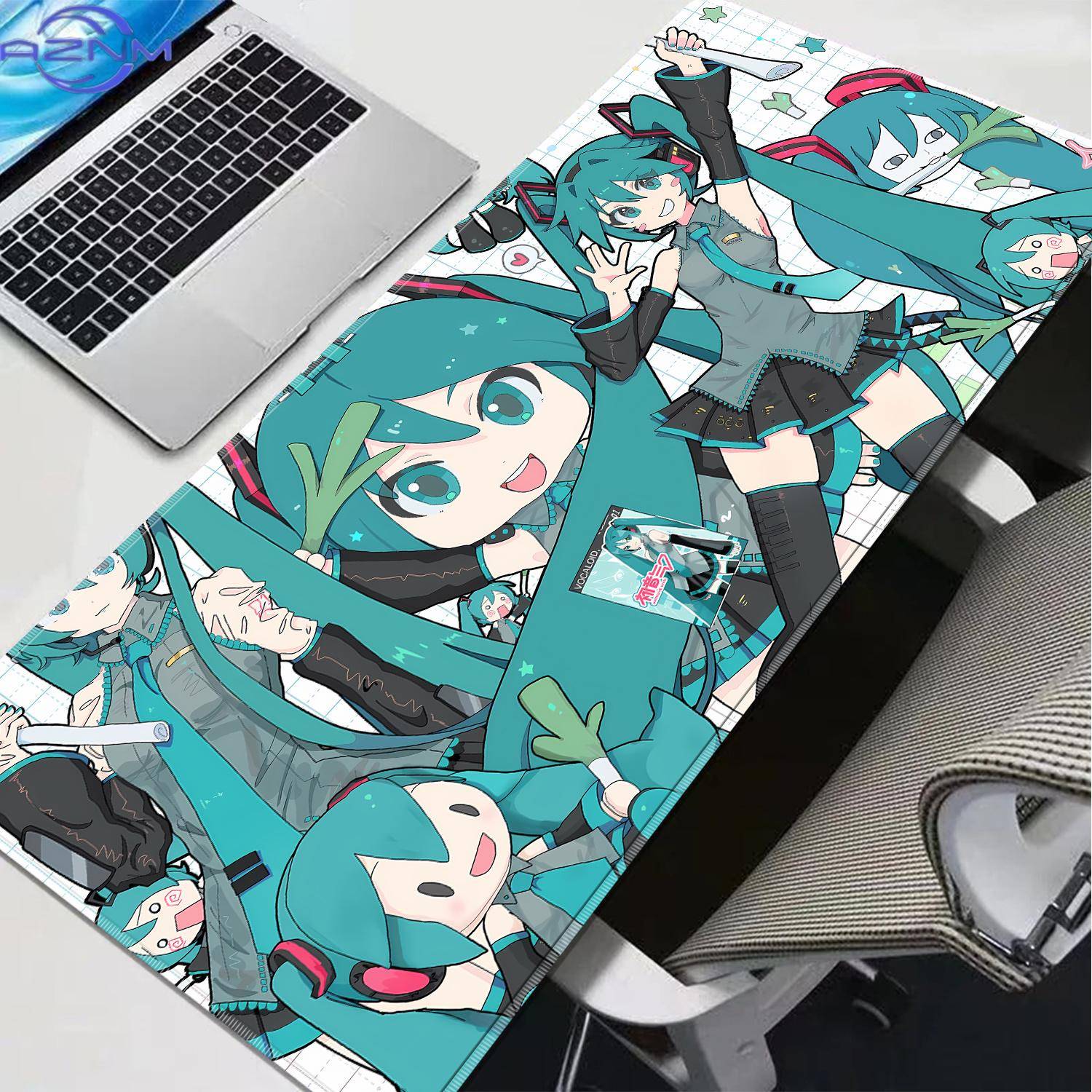 Pc Mouse Pad Hhatsune Miku Multi Size Gamer Mausepad Keyboard Pad Desk Mats Extended Office Gaming Accessories Mousepad