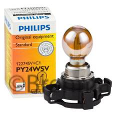 Pære PY24W Philips - 12V 24W (12274SV+C1) - Hurtig levering