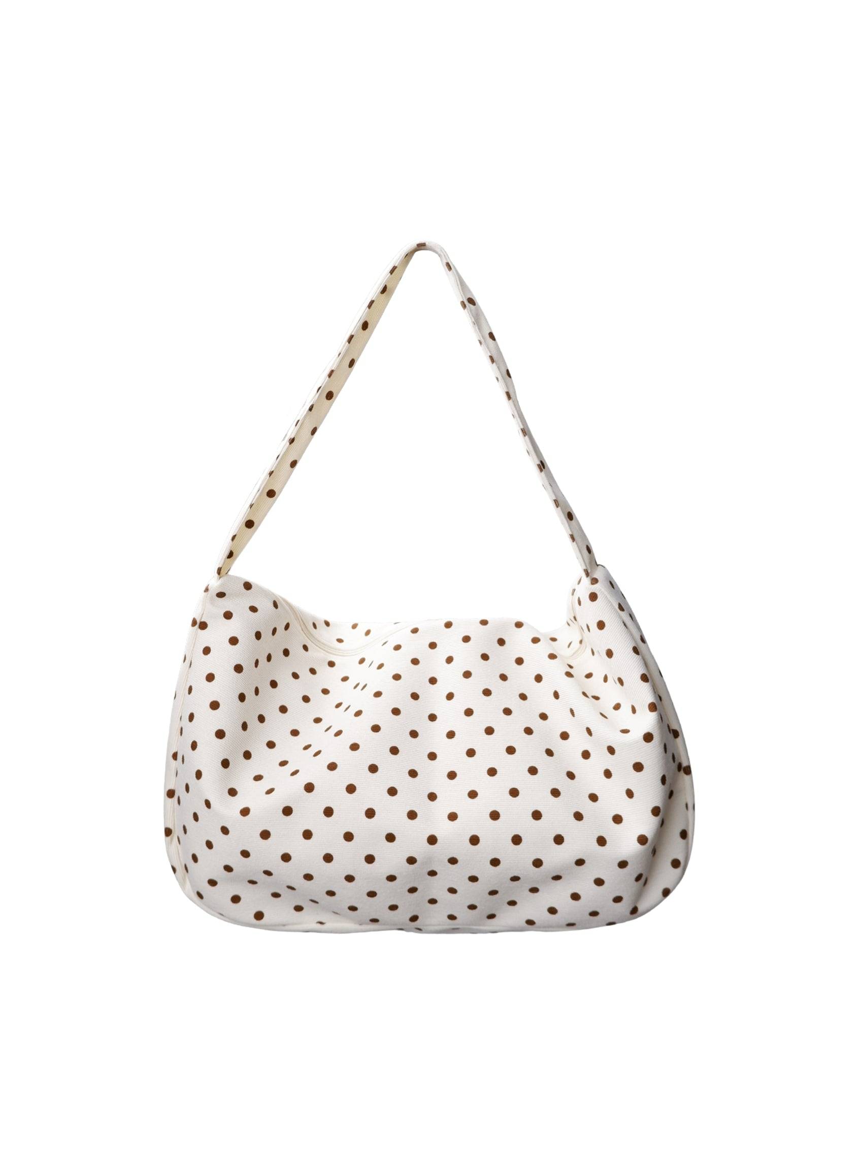 BCBRIGITTE dotted bag - Creme Dot - One Size.