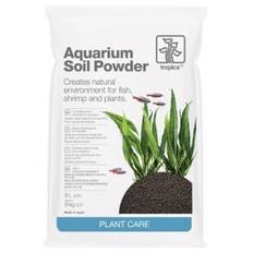 Aquarium Soil Powder 9 L komplet bundlag (korn <2 mm) sendes ikke (713)