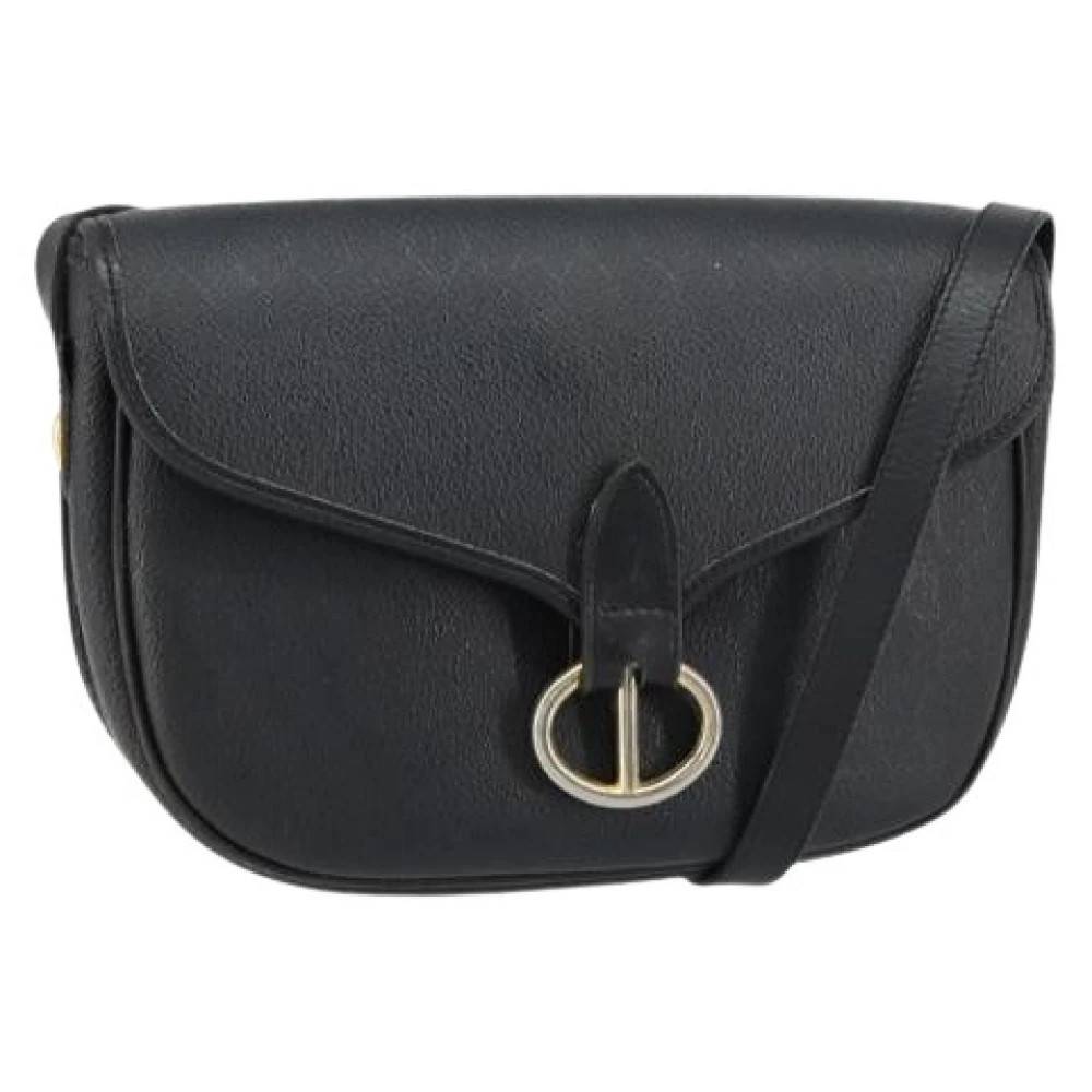 Dior Vintage Pre-owned Vintage Skuldertaske - Vintage - Dame - Sort - ONE SIZE - Uld