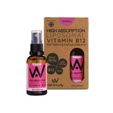 Well. Actually. Liposomal Vitamin B12 Methylcobalamin 1200mcg Spray - Very Berry Flavour 30ml