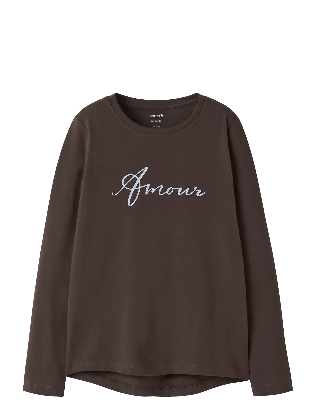 NAME IT Nkfvix Ls Top | Brown | 134-140