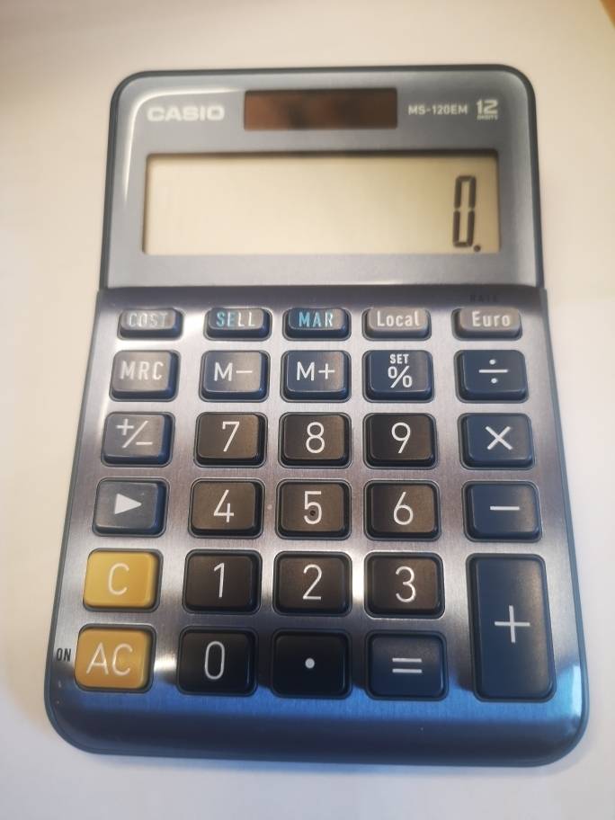 Casio MS120TER kalkylator