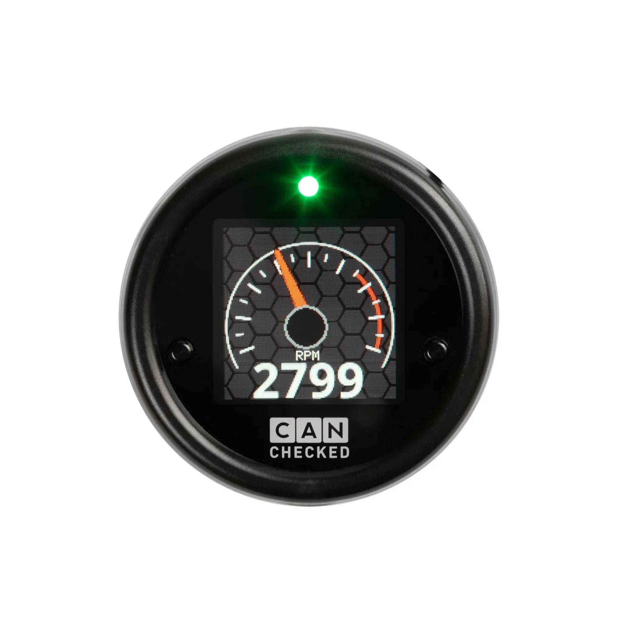 Diagnosenhet för CAN-bussystem: CANchecked MFD-15 (Gen2) - MFD-15 Gen2 med OBD-kabel