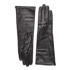 MALINA Nora Long Leather Gloves |Brun |M/L