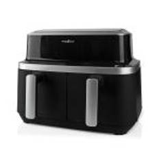 Nedis Hot Air Fryer | 2x4.2 l | Timer: 60 min | Antal forudi