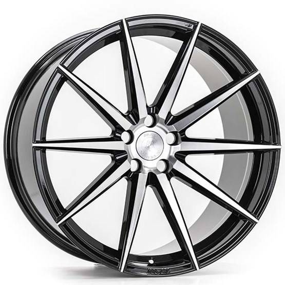 Imaz Wheels FF499 Black / Polished 10,5X21 5/114,3 ET45 CB74,1