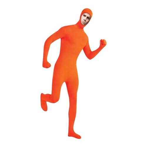 Generisch Damen Herren Greenscreen Anzug Zentai Suit Halloween Ganzkörper Slenderman Kostüm Jugendliche Bodysuit Man Catsuit Männer