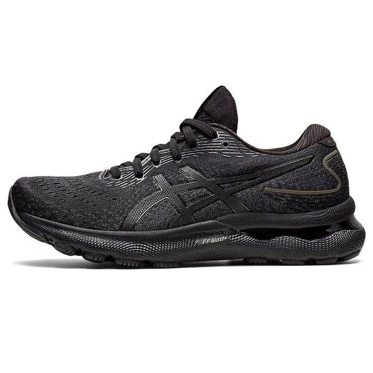 ASICS Gel Nimbus 24 Triple Black Women Sneakers 1012B201-002 36