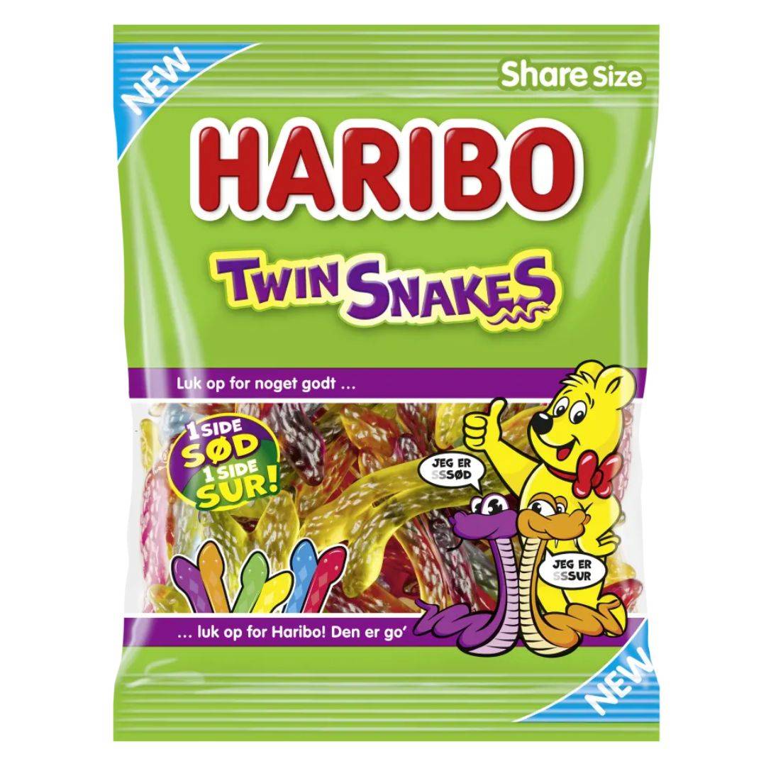 Haribo Twin Snakes 18 x 120 g