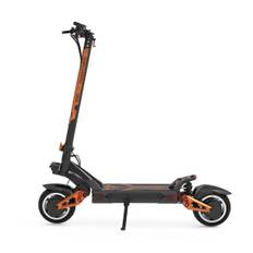 Kukirin G3 Pro Electric Scooter 2*1200W Motor 52V23.4Ah Battery 65km/h Max Speed 80km Max Range svart