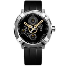 Ciga Design Series C&H DFH011-SS-2B5B - Herre - 42 mm - Smartwatch - Quartz m. Oplader - Plexiglas