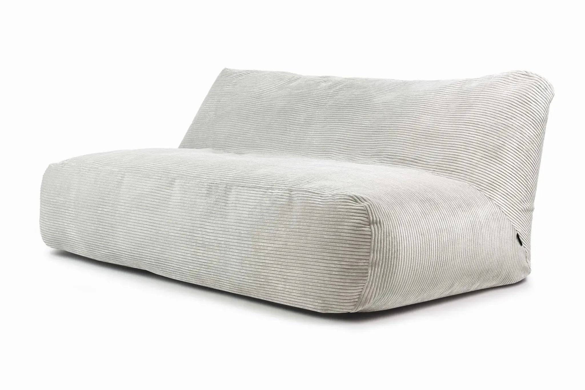 Sittsäck Soffa Tube 190 Waves Snow