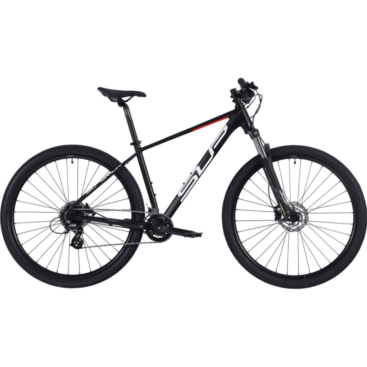 Hardtail MTB Superior XC 809 Matte Black - Matt Svart (L)