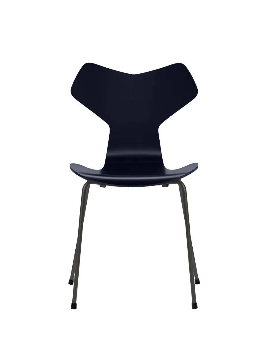 3130 Grand Prix stol lakeret af Arne Jacobsen Midnight Blue / Warm Graphite - Jacobsen Plus