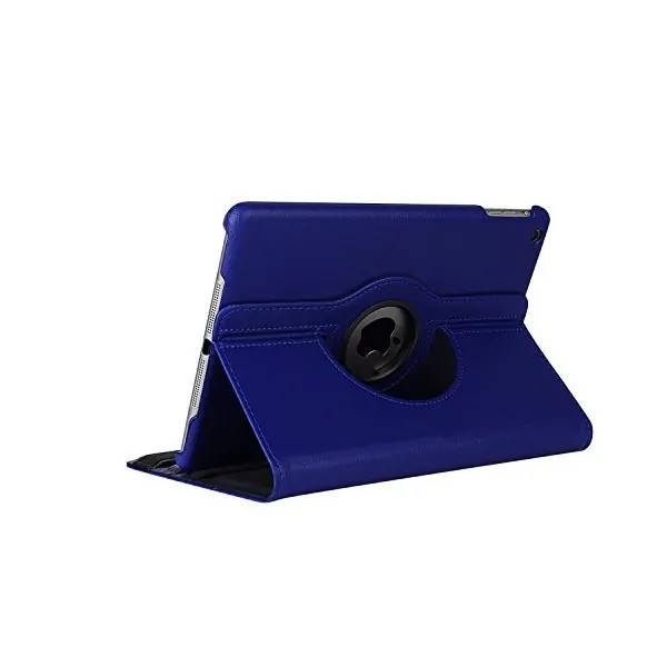 iPad Mini 4 / iPad Mini 5 - Roterende cover & stander. Mørkeblå..