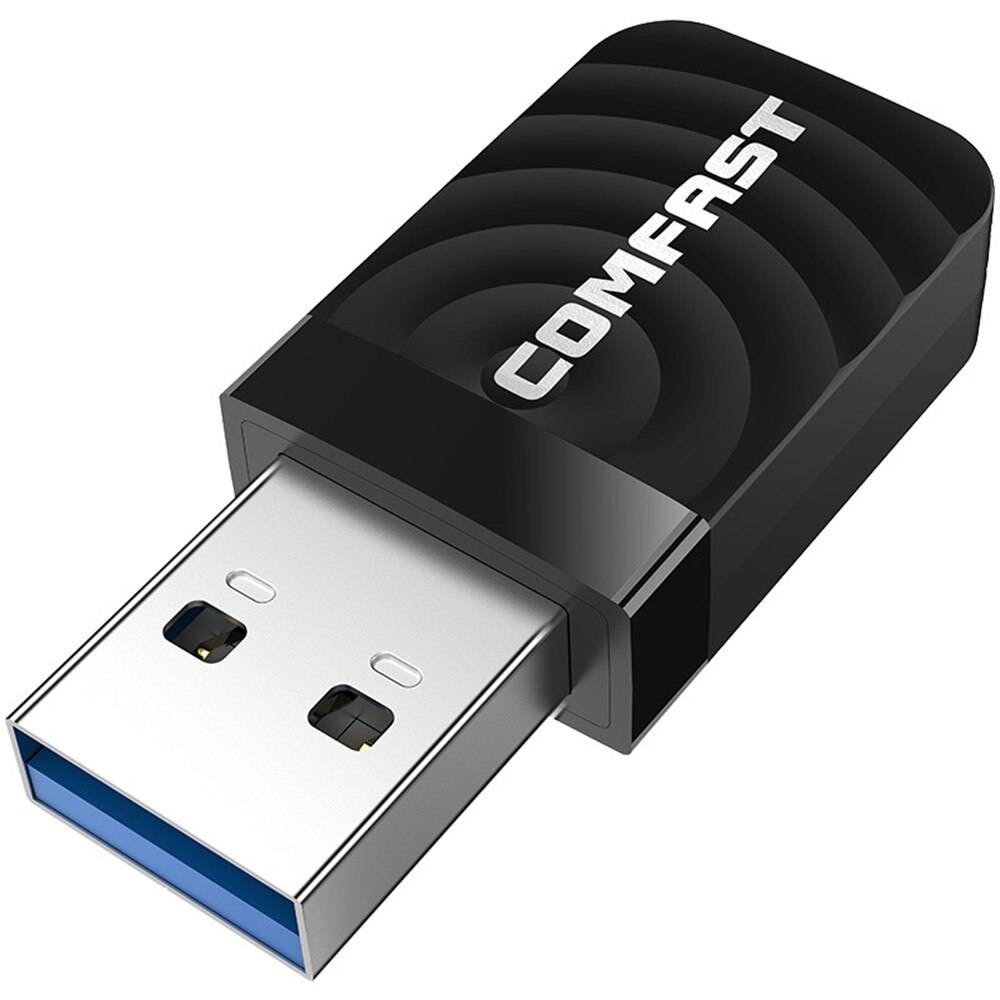 Kebidu 1300 mbps dual band trådlös usb wifi-adapter rtl 8182bu wi-fi ethernet-mottagare dongle 2.4g 5 ghz för pc windows wi-fi