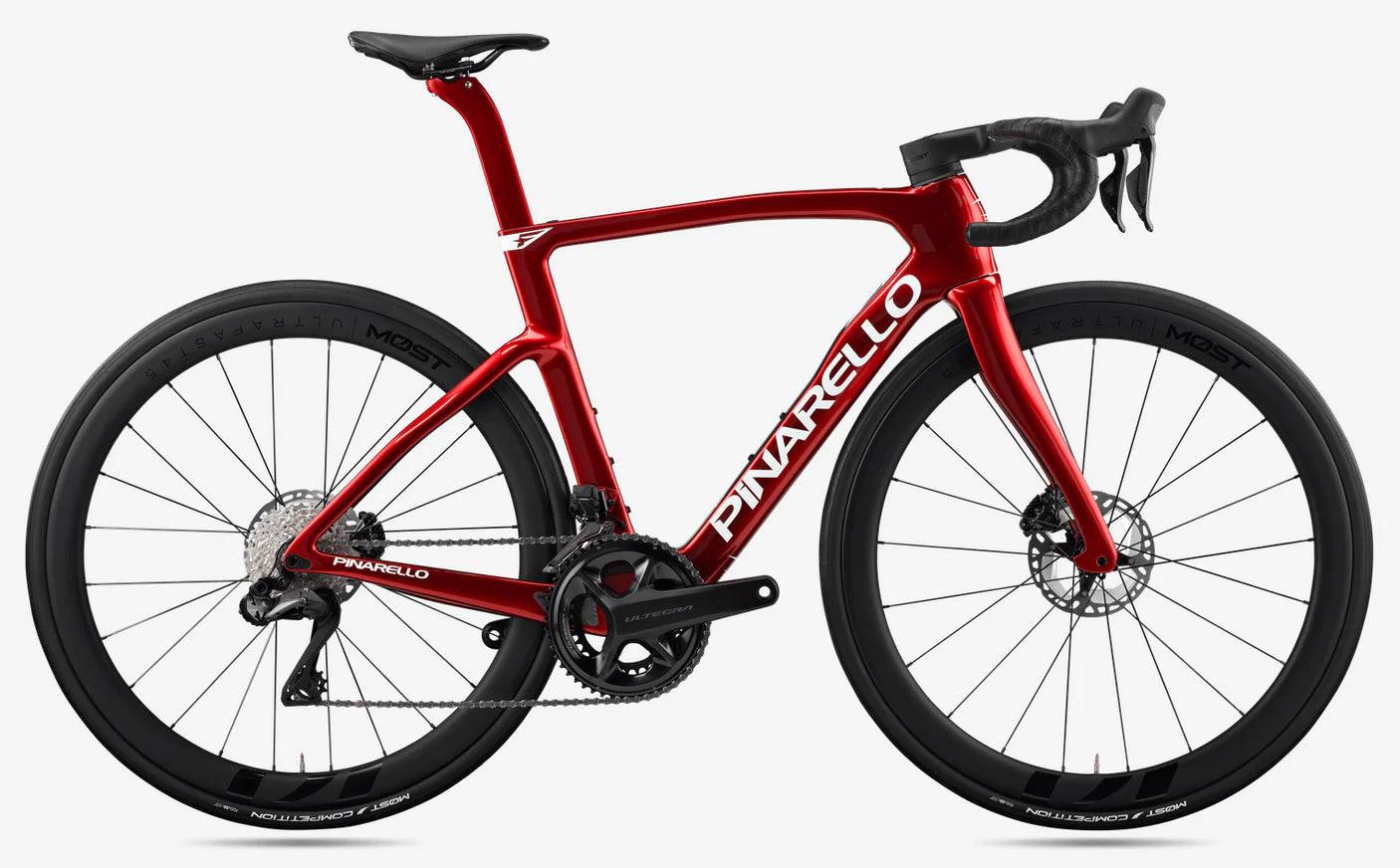 Pinarello F7 2025 - Shimano Ultegra Di2 2x12sp - MOST Ultrafast 40 - 008 / 57.5 / H211-STARRY RED SHINY (57.5)