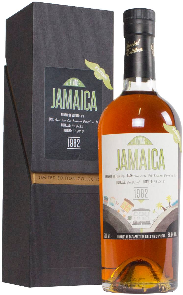 Long Pond 1982 Juuls Flight No.11 Flying Jamaica Rum 61,6%.