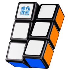 MoYu MFJS 1x2x3 Cube Black (Tiled)