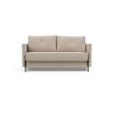 Innovation Living Cubed Sovesofa m. Armlæn L: 140 cm - Blida Sand Grey/Mat Sort