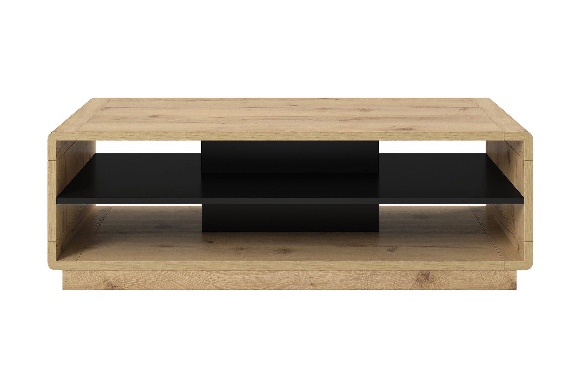 Louetta Soffbord 120 cm - Brun/Svart Brun,Svart Trä