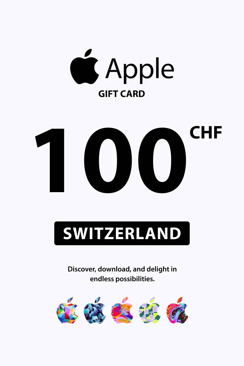 Apple 100 CHF Gift Card (CH) - Digital Code