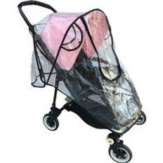 Bugaboo bee 5 regnrock barnvagnstillbehör regntäcke vattentätt lock för bugaboo bee 3 bee 3 bee 5 safety eva material - Svart kant
