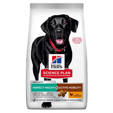Hill's Science Plan Adult Perfect Weight & Active Mobility, Large Breed, Chicken, 12 kg