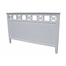 Sänggavel Valbo kryss Vit 195x120cm