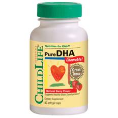 ChildLife Essentials Pure DHA- Berry Flavour, 90 Soft Gels