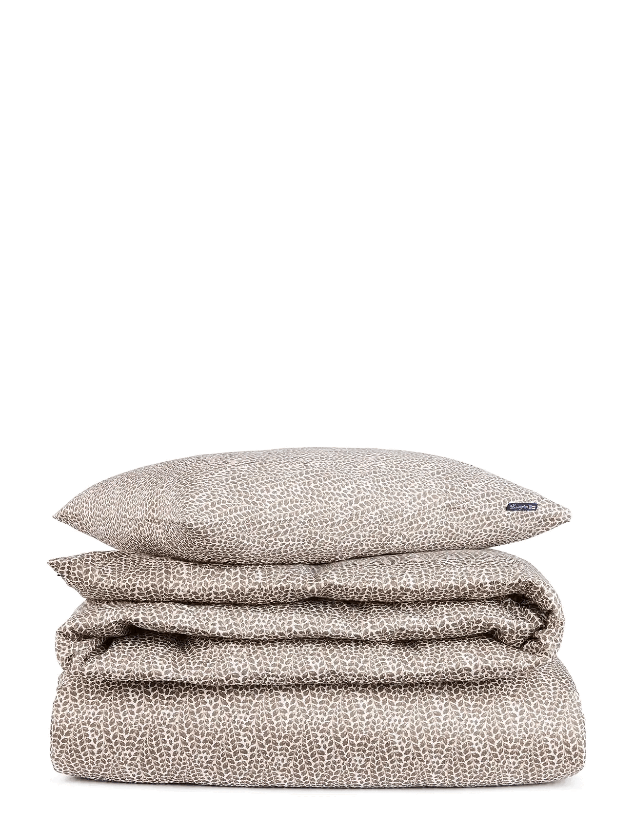 Lexington Home Leaf Vines Printed Cotton Sateen Bed Set - Beige - 150X210/50X60
