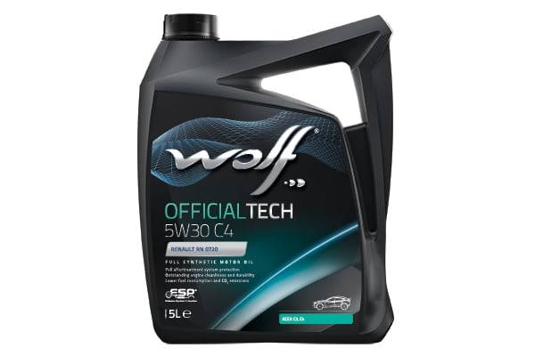 Motorolja WOLF OFFICIALTECH 5W30 C4 5L