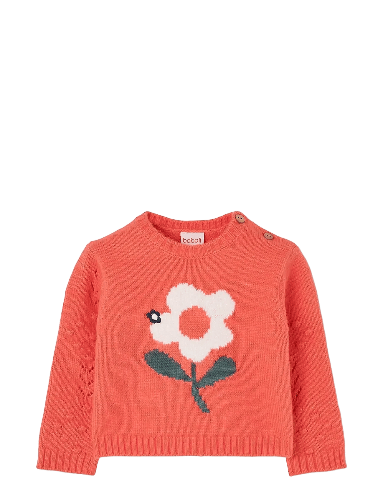 BOBOLI Knitwear Pullover For Girl | Coral | 98
