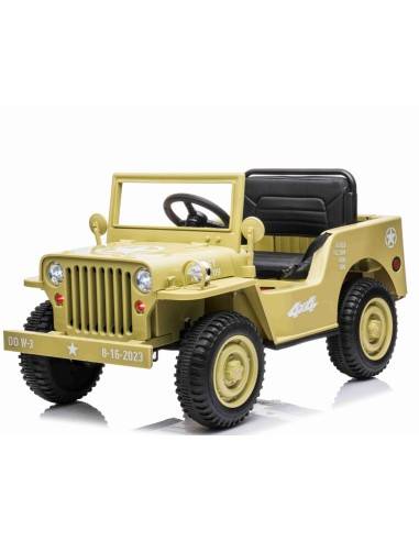 Army Classic Adventure m/4x12V Motor - Sand.