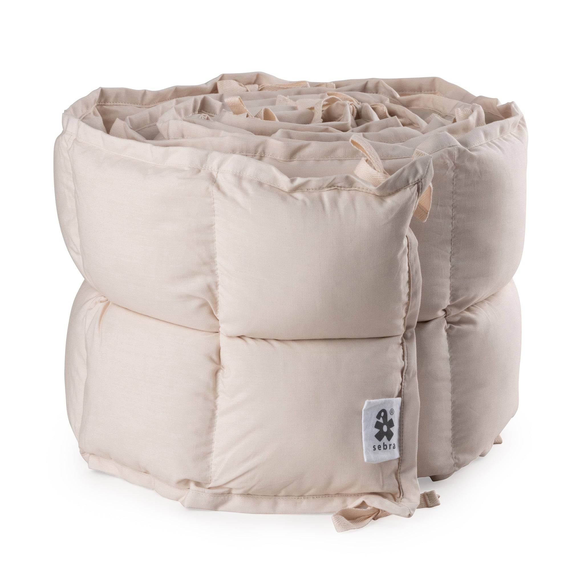 Sengerand 360 cm, Kapok - Sebra Sleep - Birchbark rose