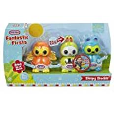 little tikes 646881E4C Fantastic Firsts Sleepy Stacker Plugg- och stapelfigurer, 3-pack